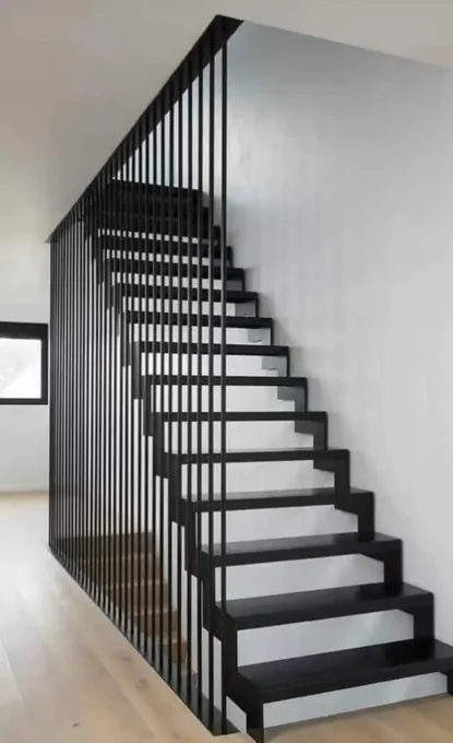 Balustradă interioară cu bare verticale B-025 — GNV METAL